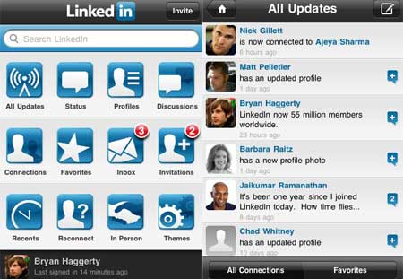 Smartphones and Social Media: LinkedIn