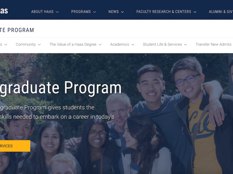 2021 Transfer Updates for UC Berkeley Haas School of Business