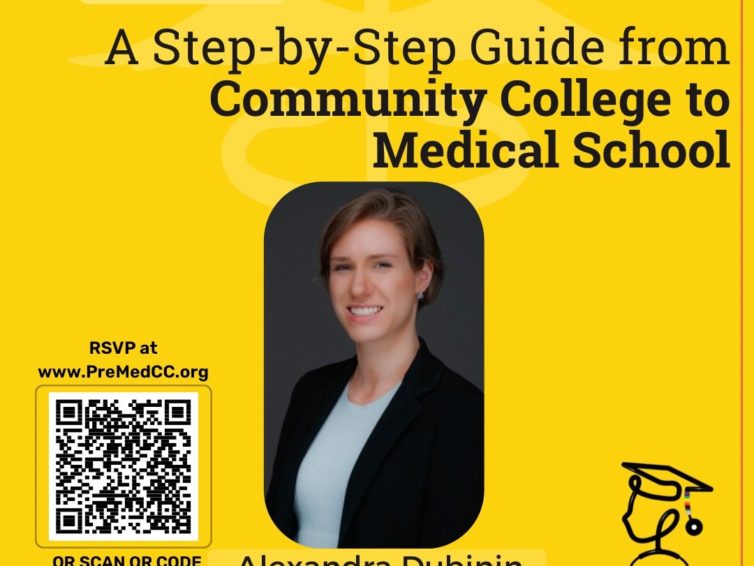 PreMed CC Presents: A Step-by-Step Guide from Community College to Medical School Featuring 4th Year UCSD Medical Student, June 9, 2023
